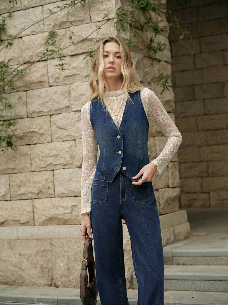 Sienna Women's Vest - back view