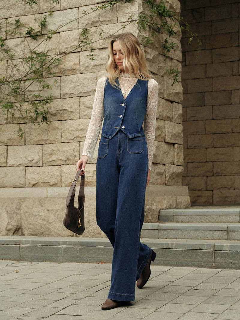 Sienna Women's Vest - close-up detail