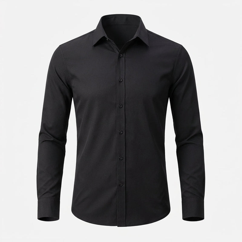 Gray Men's Dress | Long Sleeve