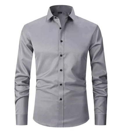 Gray Men's Dress - shown in use