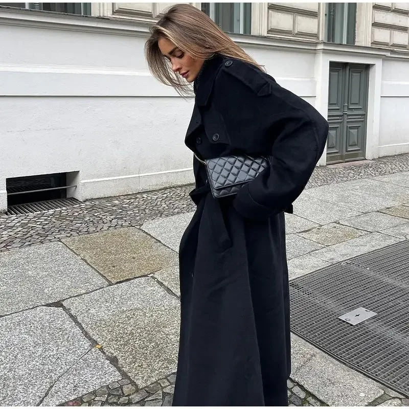 Juno Women's Trench Coat - styled view