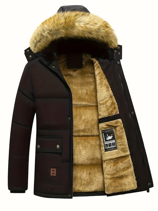 Hugo Men's Puffer Jacket - styled view