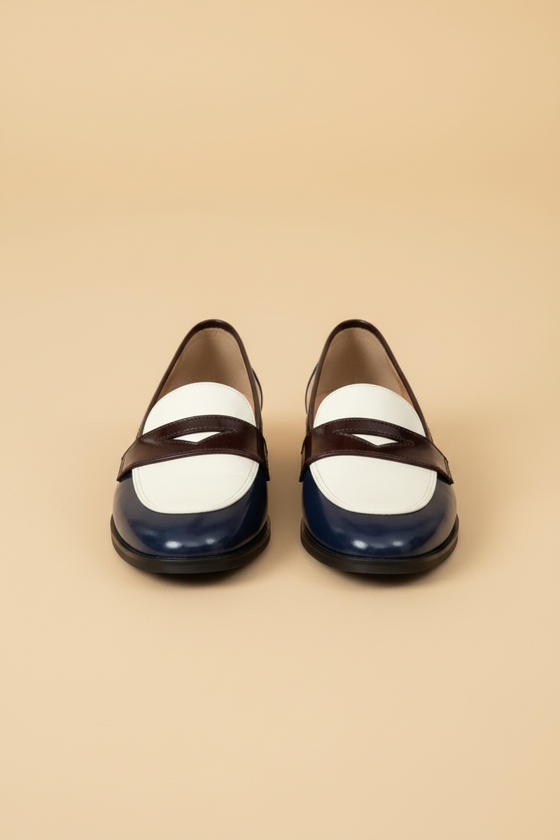 Juno Women's Flats - fabric and finish detail