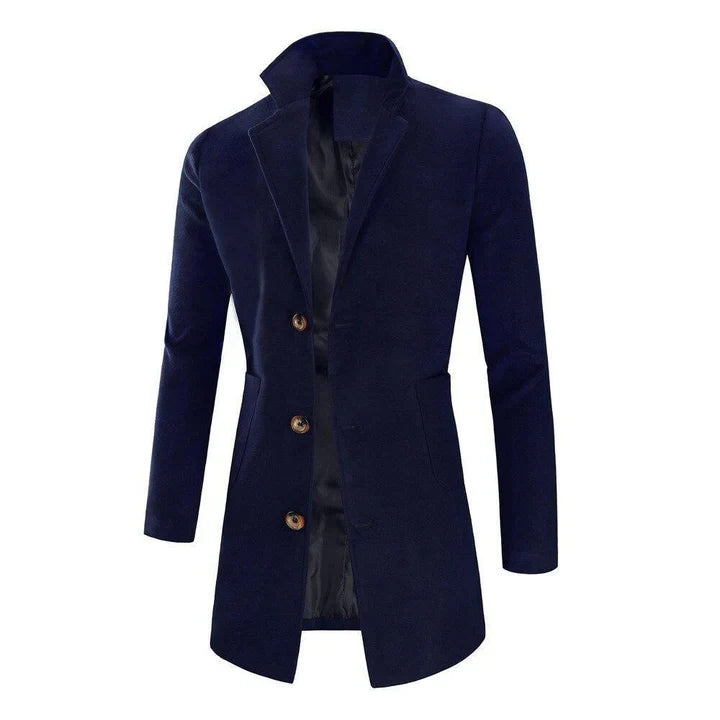 Percy Men's Coat - styled view