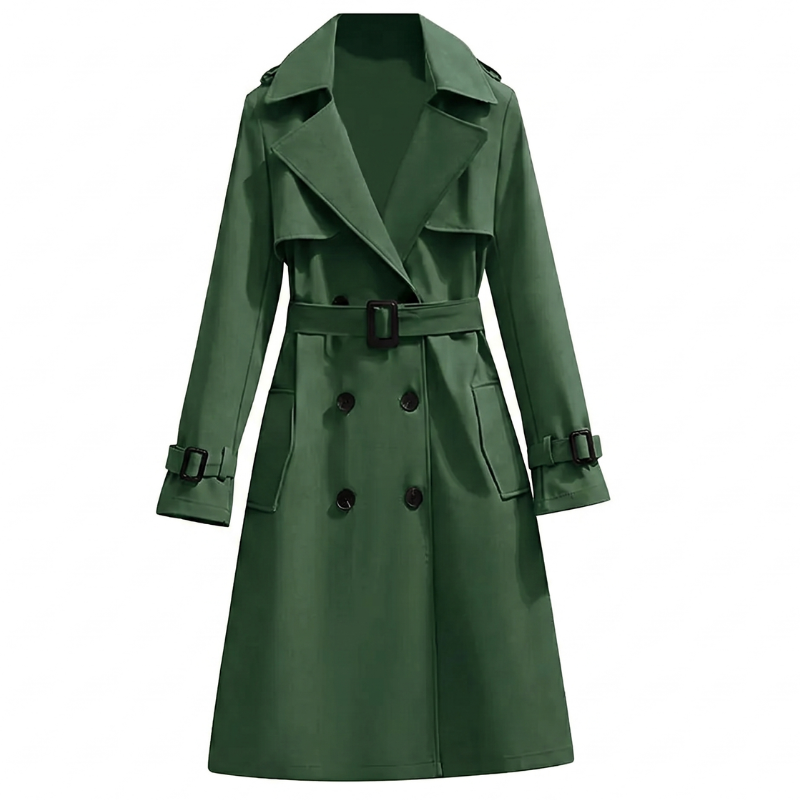 Xanthe Women's Trench Coat - front view