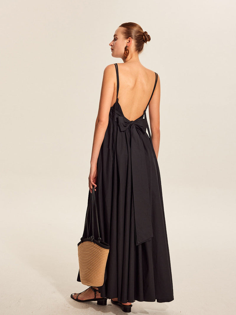 Rowan Women's Dress | Cotton, V-neck, Sleeveless