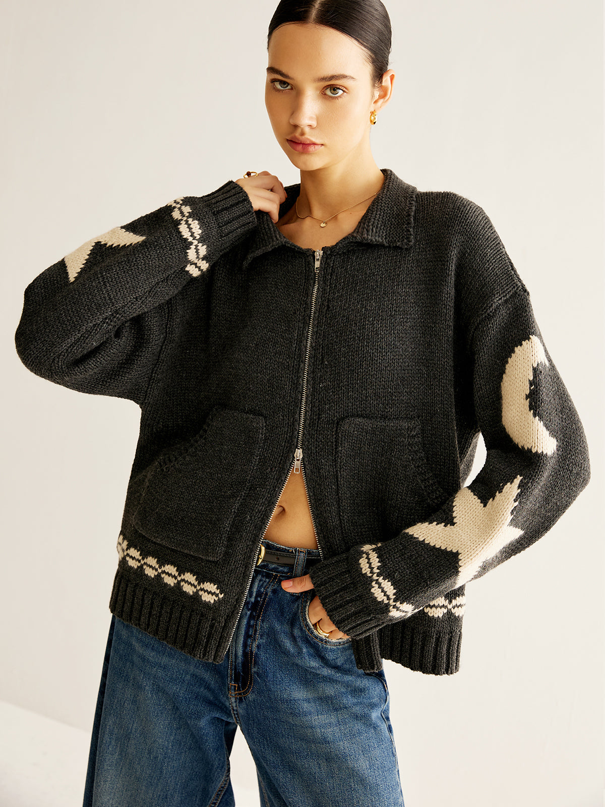 Esme Women's Cardigan - back view