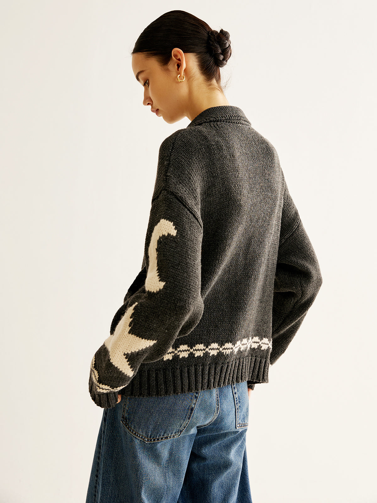 Esme Women's Cardigan - full-length view
