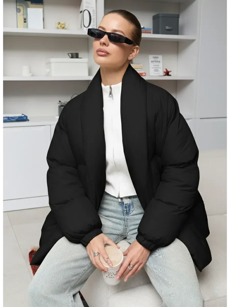 Ulla Women's Puffer Jacket - shown in use