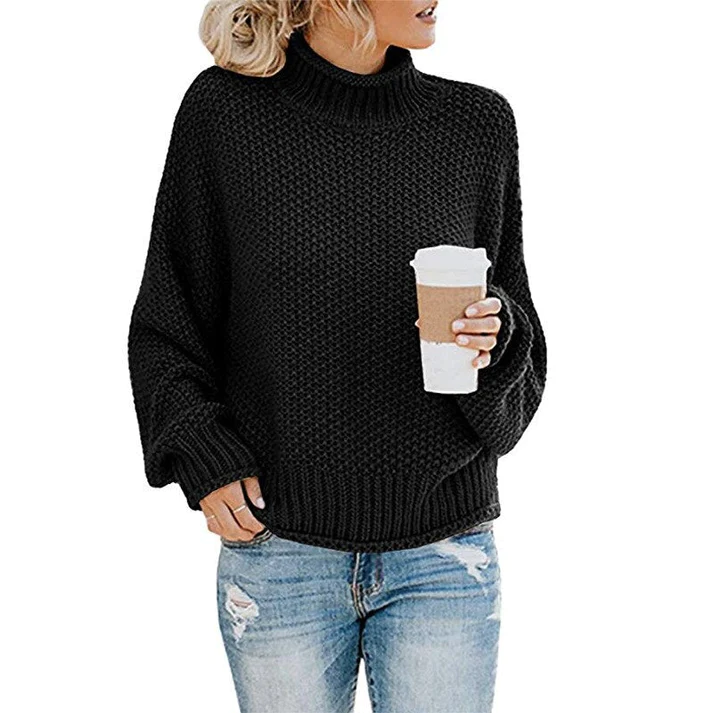 Freya Women's Oversized Sweater - fabric and finish detail