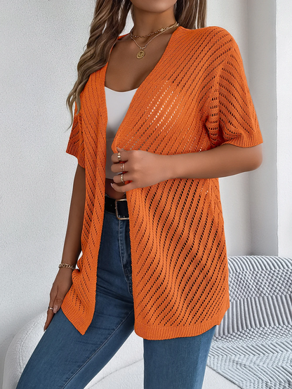 Nadia Women's Cardigan - flat lay