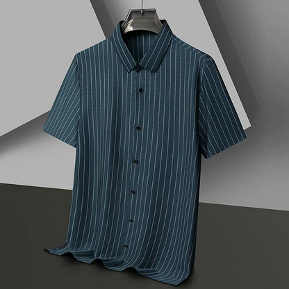 Vera Women's Pinstripe Polo - full-length view