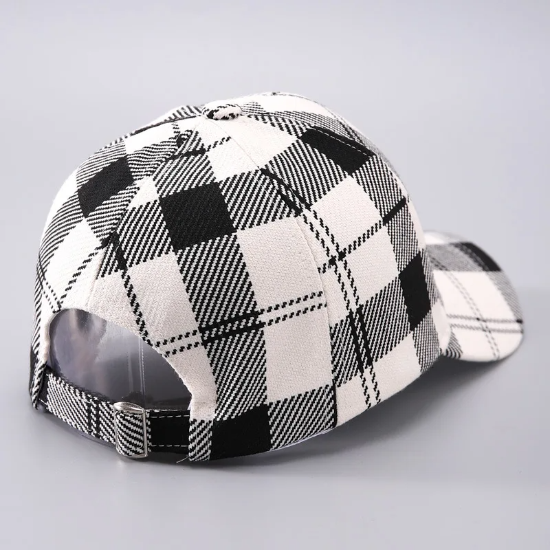 Kira Women's Plaid Hat - full-length view