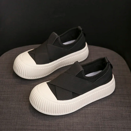 Esme Women's Platform Loafers - shown in use