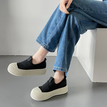Esme Women's Platform Loafers - full-length view