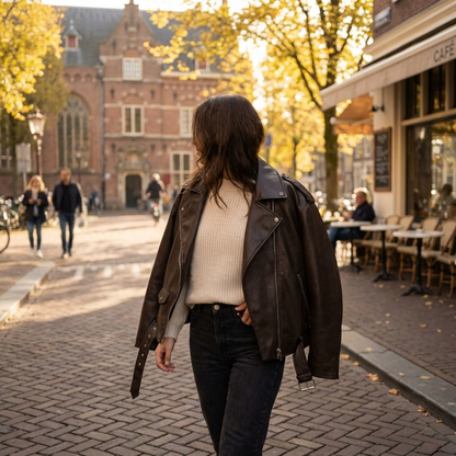Sienna Women’s Cropped Peacoat Jacket | Double-Breasted Front, Boxy Silhouette