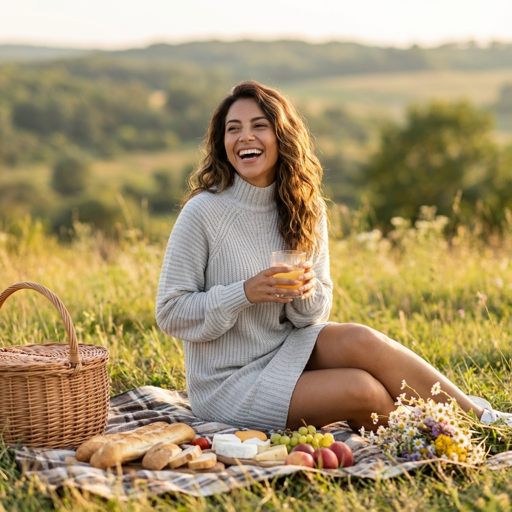 Seren Women’s Ribbed Knit Jumper Dress | High Neck, Mini Length