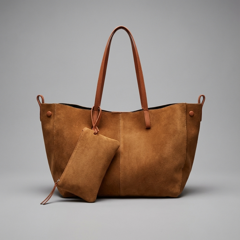River Luna Women’s Tote Bag | Structured Shape, Detachable Pouch