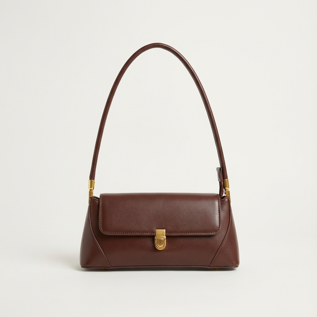 Celeste Women’s Shoulder Bag | Vintage Lock Detail, Elegant Silhouette