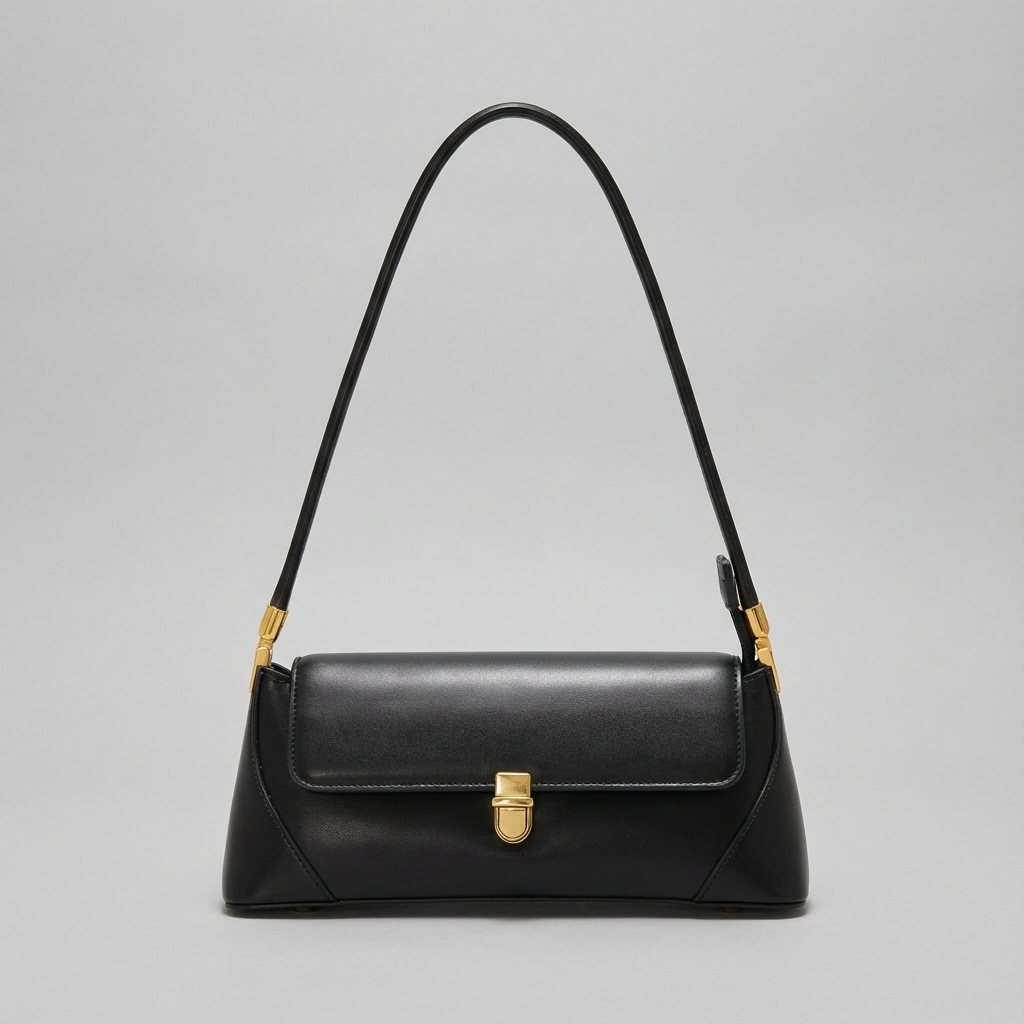 Celeste Women’s Shoulder Bag | Vintage Lock Detail, Elegant Silhouette