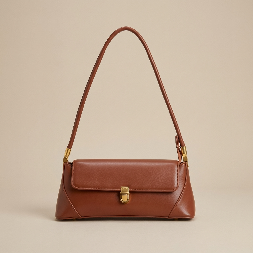 Celeste Women’s Shoulder Bag | Vintage Lock Detail, Elegant Silhouette