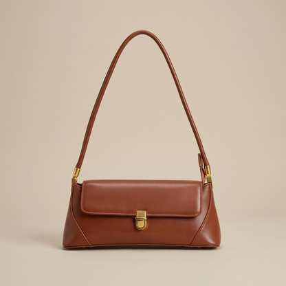 Celeste Women’s Shoulder Bag | Vintage Lock Detail, Elegant Silhouette