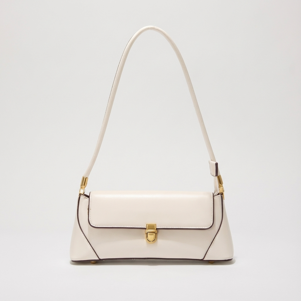 Celeste Women’s Shoulder Bag | Vintage Lock Detail, Elegant Silhouette
