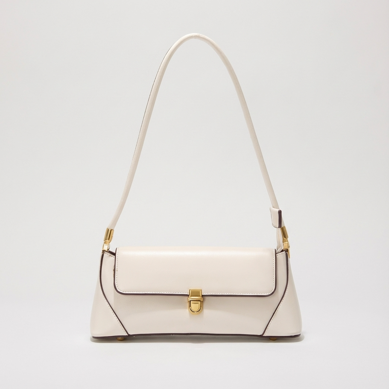 Celeste Women’s Shoulder Bag | Vintage Lock Detail, Elegant Silhouette