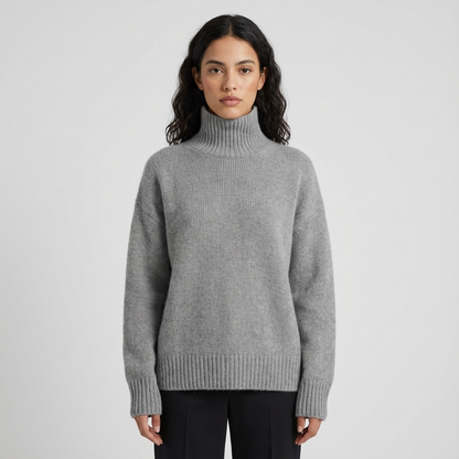 Pull col roulé pour femmes Seren | Col haut, manches longues