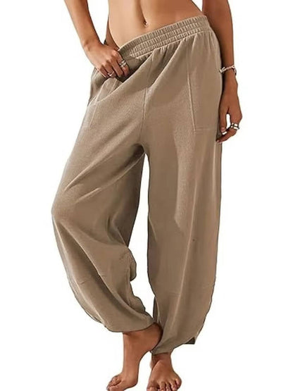 Nora Women's Wide Leg Joggers - front view