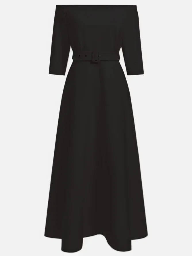Imogen Women's Midi Dress - front view