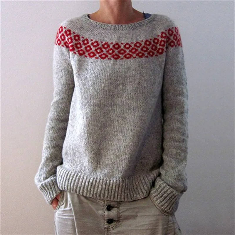 Wilda Women's Sweater - back view