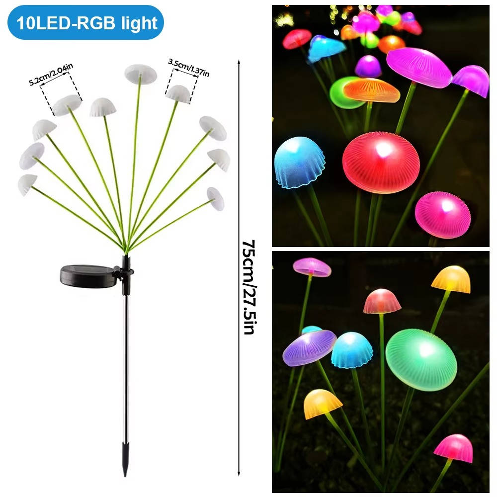 Juniper Solar Lights Outdoor - styled view