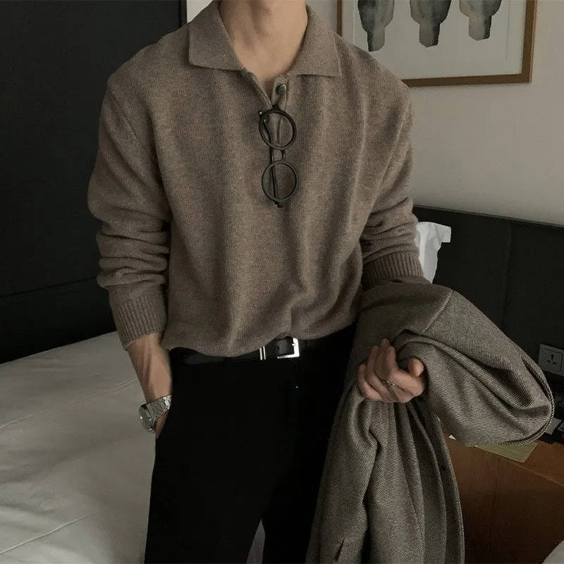 Ambrose Men's Sweater - back view