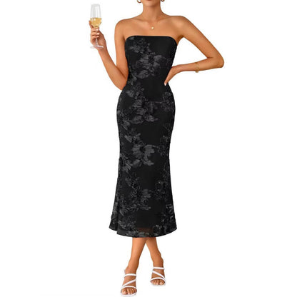 Nell Women's Floral Midi Dress - front view