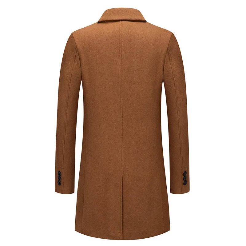 Silas Men's Coat - styled view