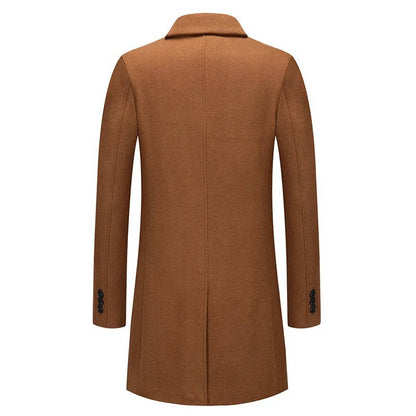 Silas Men's Coat - styled view