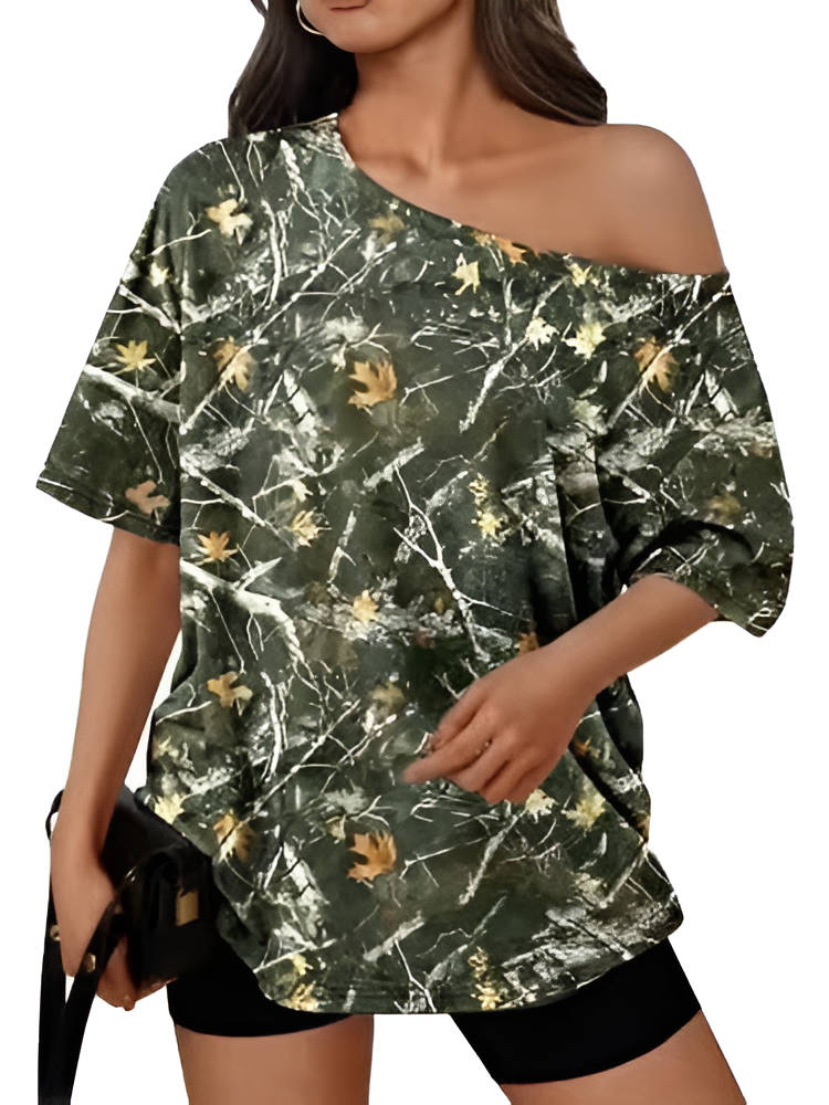Wren Women's Oversized Shirt - shown in use