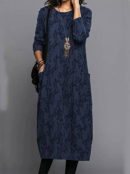 Imogen Women's Midi Dress - back view