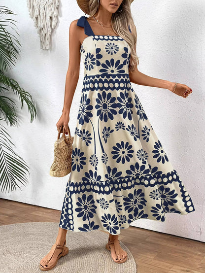 Ivy Women's Floral Maxi Dress - shown in use