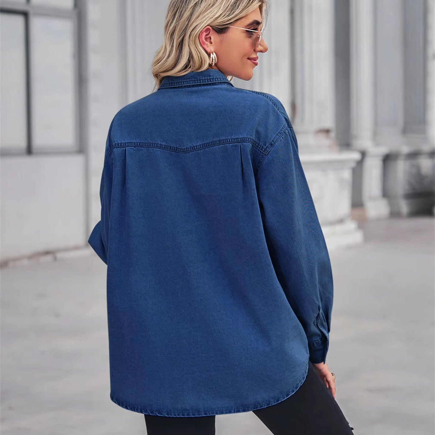 Cleo Women's Shirt - shown in use