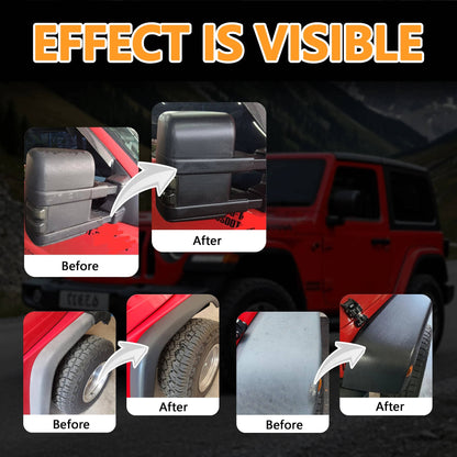 Juniper Car Tire Shine - fabric and finish detail