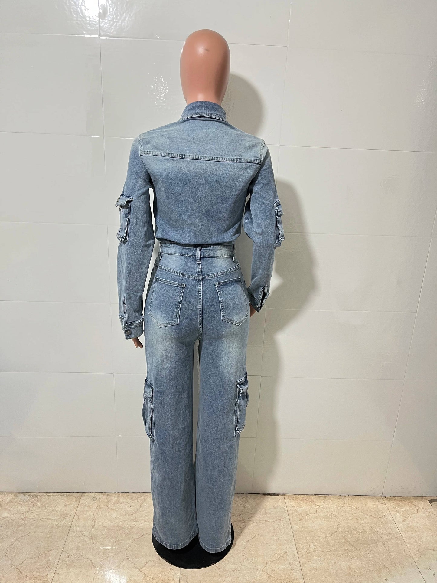 Elena Women's Jumpsuit - full-length view