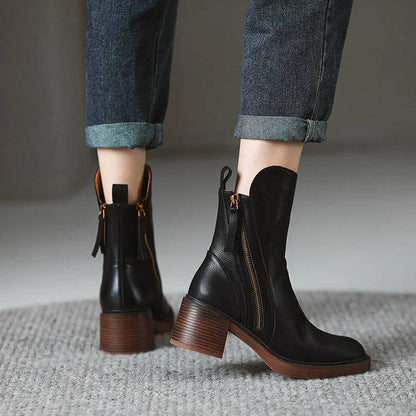 Ruby Women's Ankle Boots - flat lay