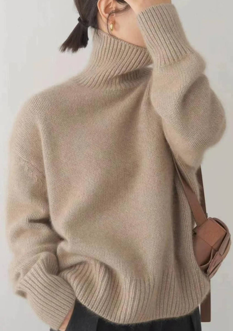 Genevieve Women's Oversized Sweater - close-up detail