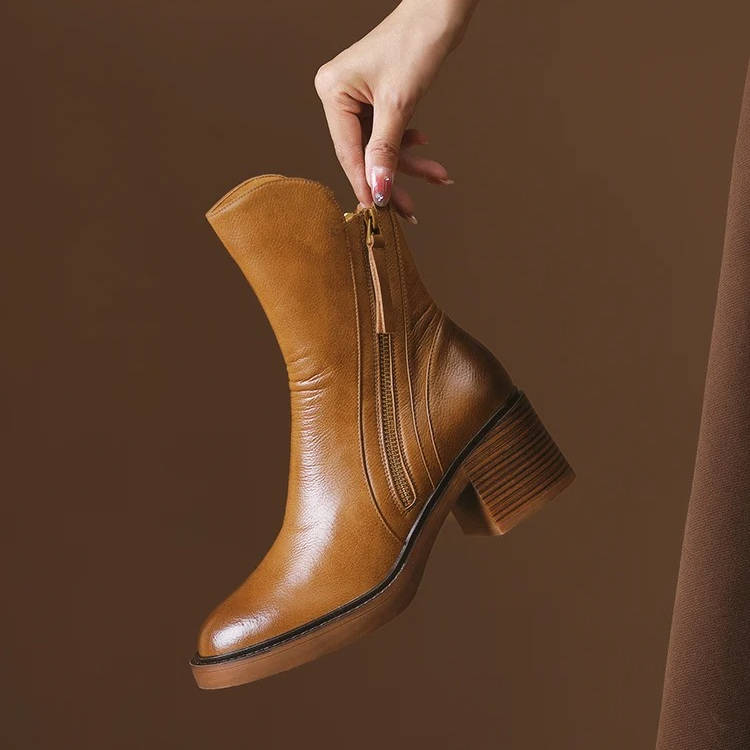 Ruby Women's Ankle Boots - back view