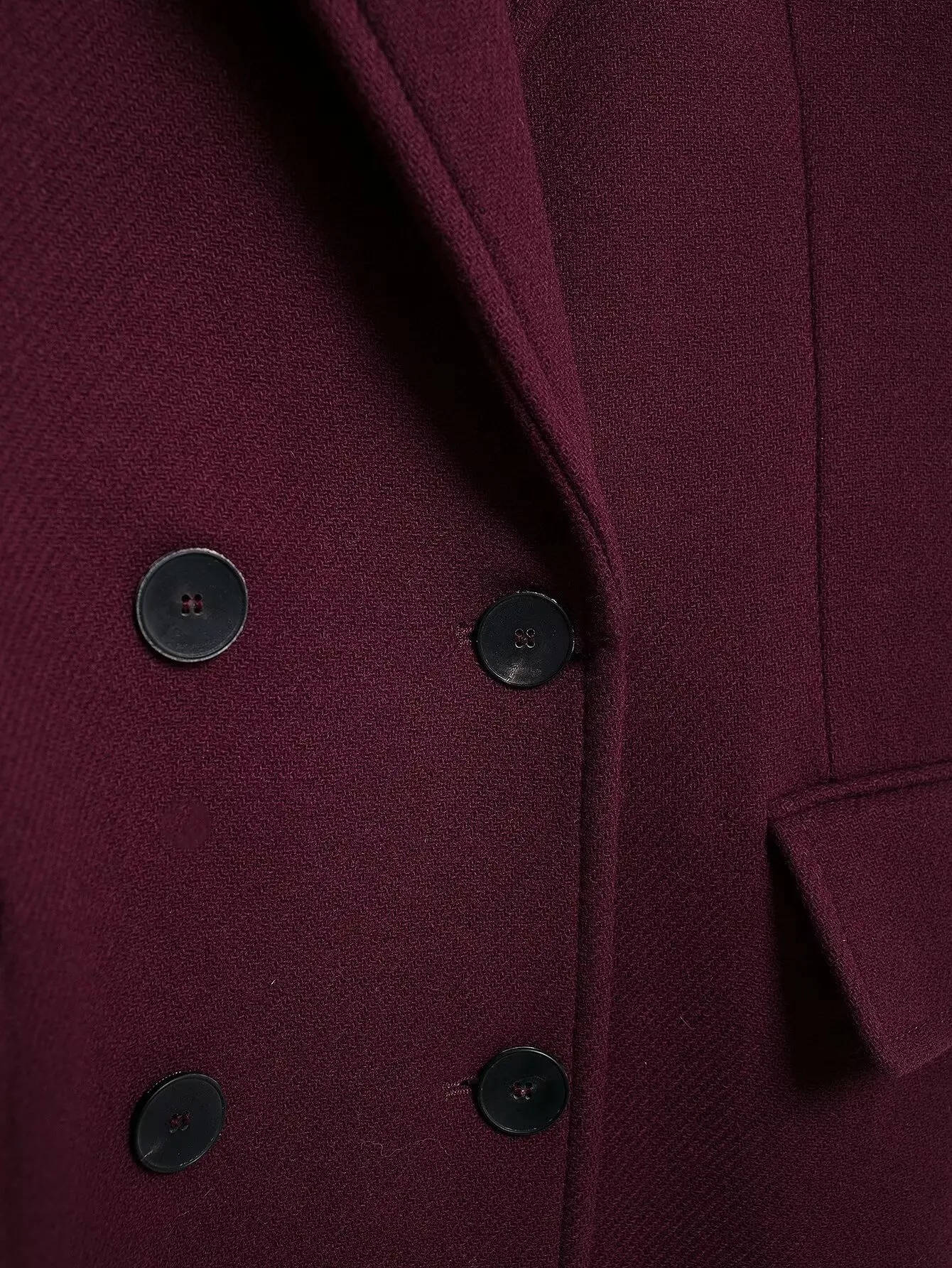 Edith Women's Coat - close-up detail
