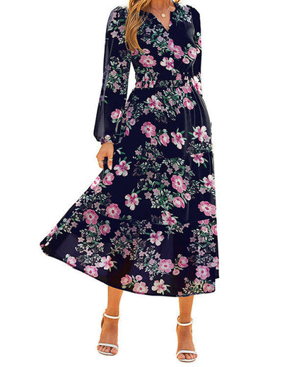 Tilda Women's Floral Maxi Dress - close-up detail