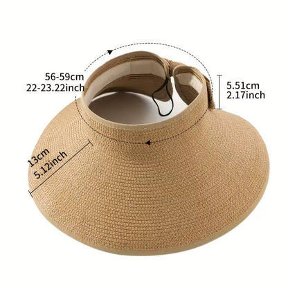 Verity Women's Foldable Hat - styled view
