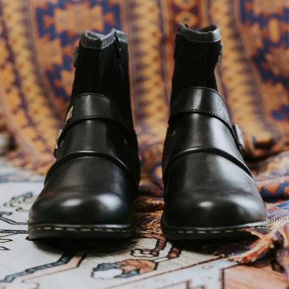 Xavier Men's Ankle Boots - back view